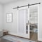 Renin 1-Lite White Vinyl Barn Door With Installation Hardware Kit 37in. RVRR1LW-37BL-E - alternate 4
